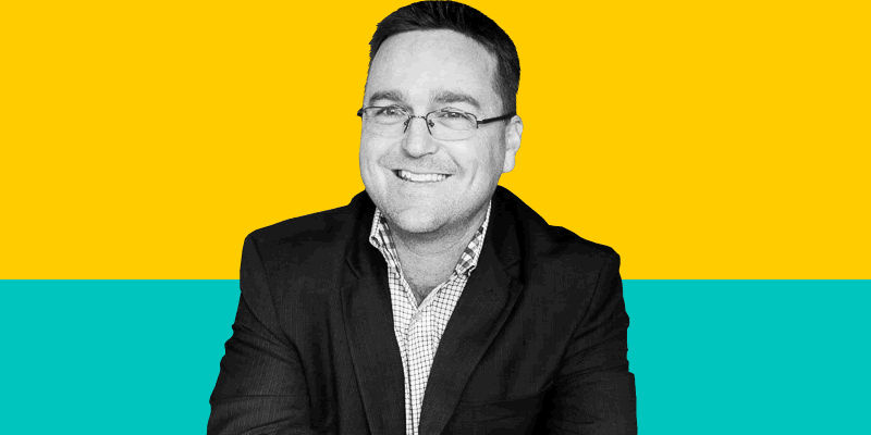 In the green room at Phocuswright with... Greg Abbott