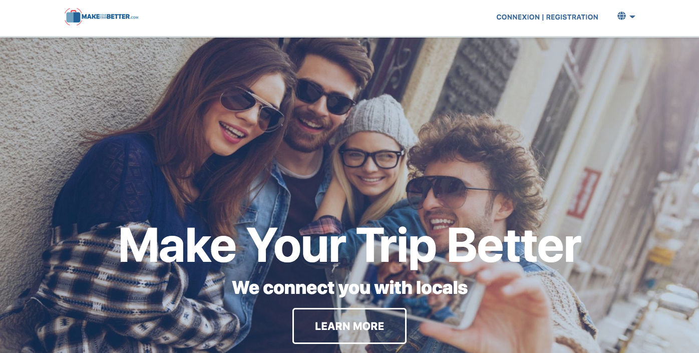 STARTUP STAGE: MakeYourTripBetter is a collaborative platform connecting travelers with locals