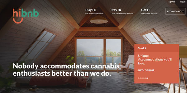 STARTUP STAGE: HiBnb helps travelers find cannabis-friendly accommodations and activities