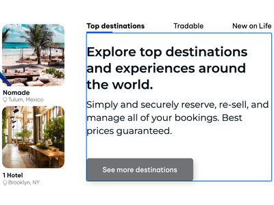 STARTUP STAGE: LIFE wants to turn hotel reservations into NFTs STARTUP STAGE: LIFE wants to turn hotel reservations into NFTs