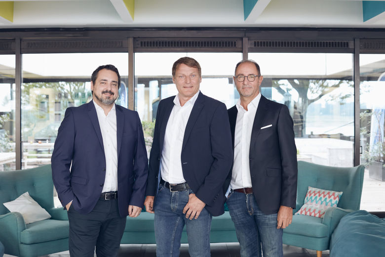 Founders Pablo Castillo, Ralf Usbeck and Thomas Stirnimann