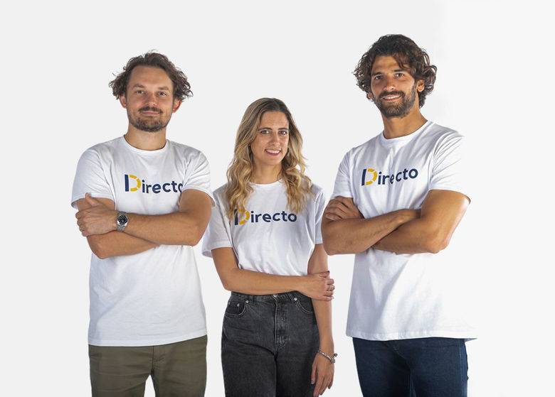 Founders Pierre Becerril, Marina Gustavino and Julian Toledo Cuenca