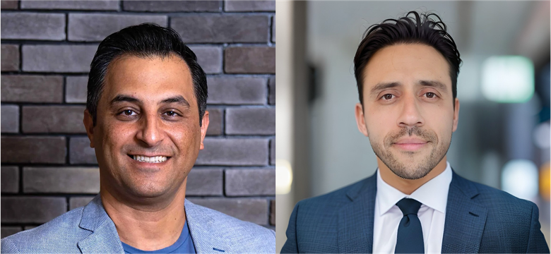 Founders Farshid Rahimkhani and Cesar Zurita