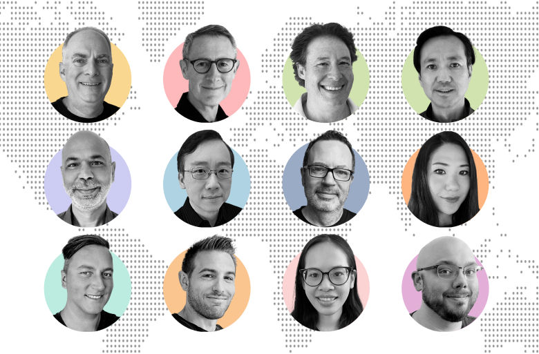 Founders include CEO Andy Moss, engineers Trey Matteson, Garrick Toubassi, Vincent Lo, Manish Dubey, Prakoon Chen, Rob Davis, Katherine Wang, Jesse Castillo, Jesse Hart and design leaders Elsa Kawai and Mika Kozma