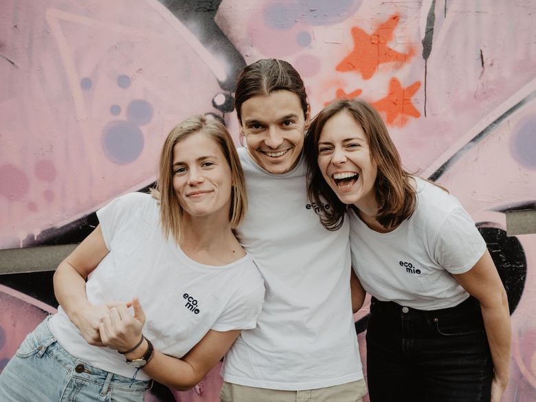 Founders Sarah Benarey, Mario Blatter and Katharina Riederer