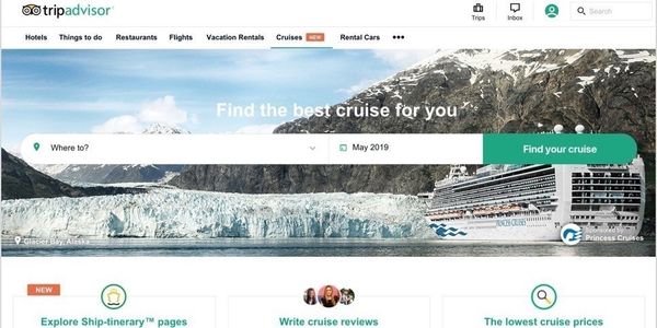 TripAdvisor new cruise review price comparison site2