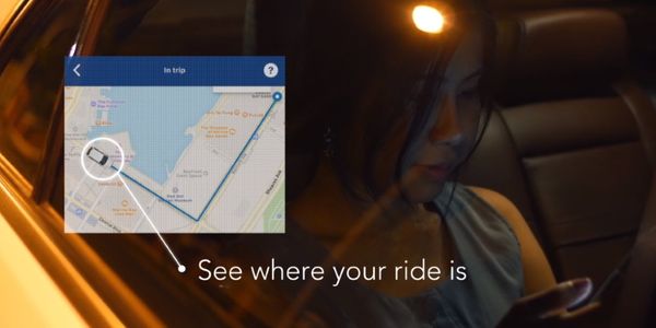 Booking.com app integrates ride-hailing services via Grab
