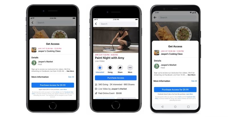 Facebook Lets Activity Providers Take Bookings For Virtual Events ...