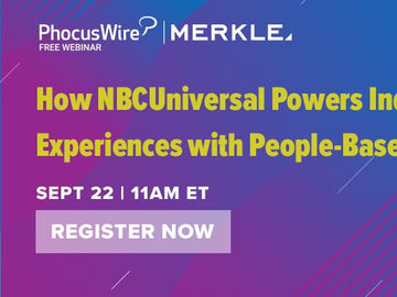 WEBINAR REPLAY: How NBCUniversal powers individual experiences with people-based data WEBINAR REPLAY: How NBCUniversal powers individual experiences with people-based data