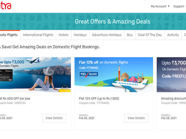 Yatra sees improving India domestic market, international ...