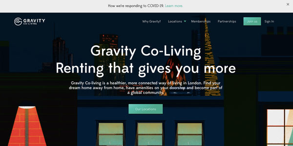 Co-living startup Gravity raises $1.4M to expand internationally