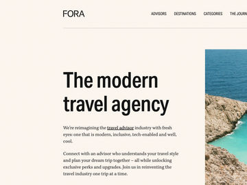  alt="Travel startup Fora wants to reinvent the travel agent"  title="Travel startup Fora wants to reinvent the travel agent" 