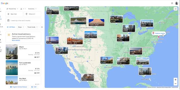 Google enhances trip-planning tools as travel searches boom