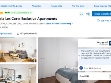 Booking adds sustainability badge for short-term rentals vetted by Sustonica