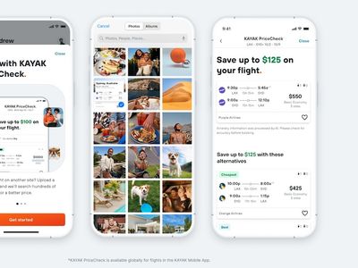 Kayak launches image recognition tool to compare flight prices from a screenshot