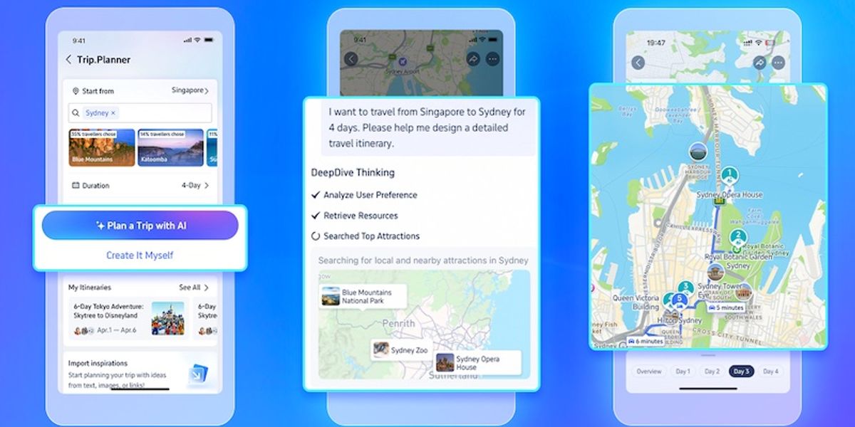 Trip.com Group unveils AI trip planner