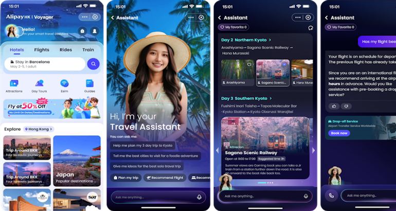 Ant International unveils AI-powered travel service Alipay+ Voyager
