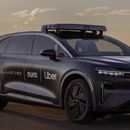 Uber partners with Nuro, Lucid to launch 20,000 robotaxis
