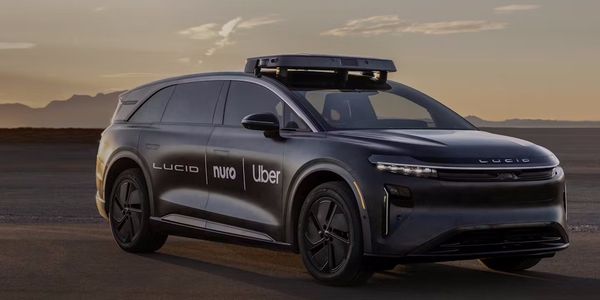 Uber partners with Nuro, Lucid to launch 20,000 robotaxis