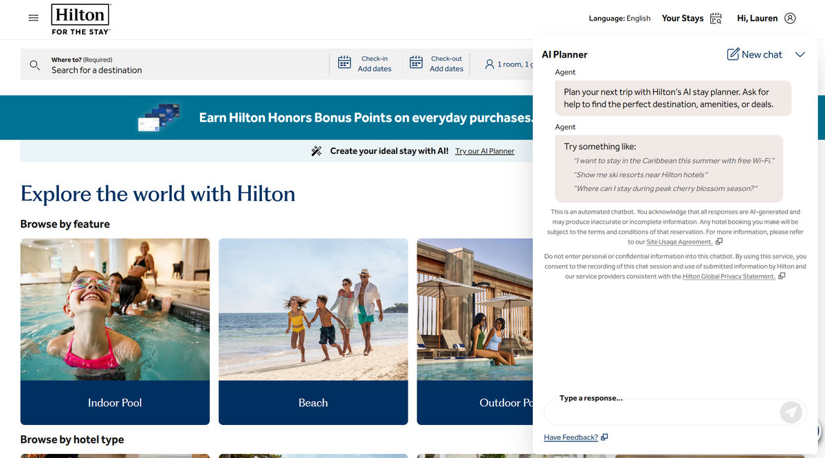 Hilton's AI Trip Planner Boosts Conversions Amid Tokenomics Challenges