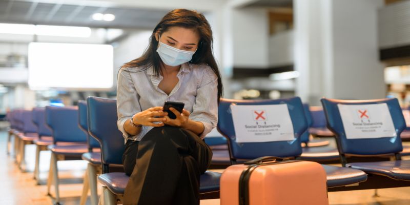 What is the digital outlook for 2021 in business travel?