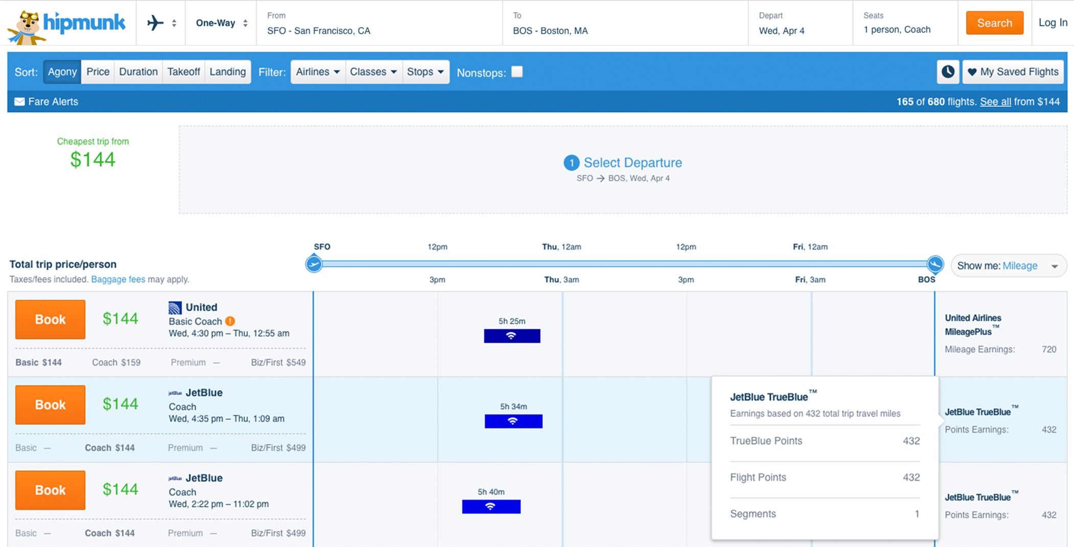 hipmunk updates