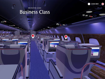  alt="Emirates virtual reality cabin tour"  title="Emirates virtual reality cabin tour" 