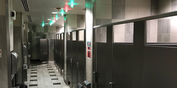 LAX Tooshlights restroom management