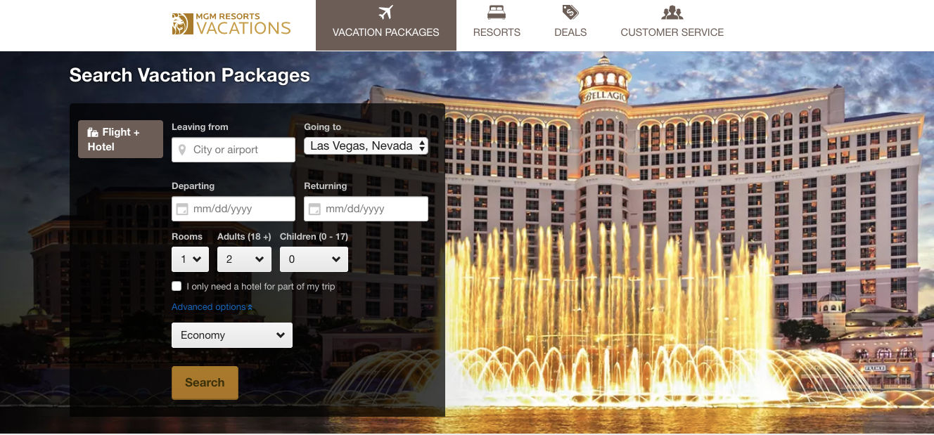 mgm resorts expedia