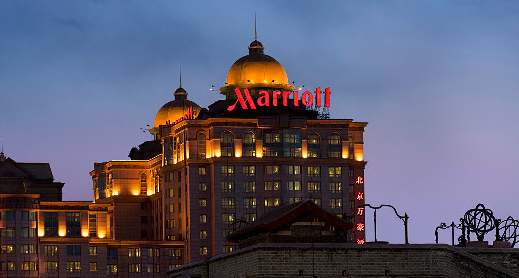 Marriott forced to close websites in China