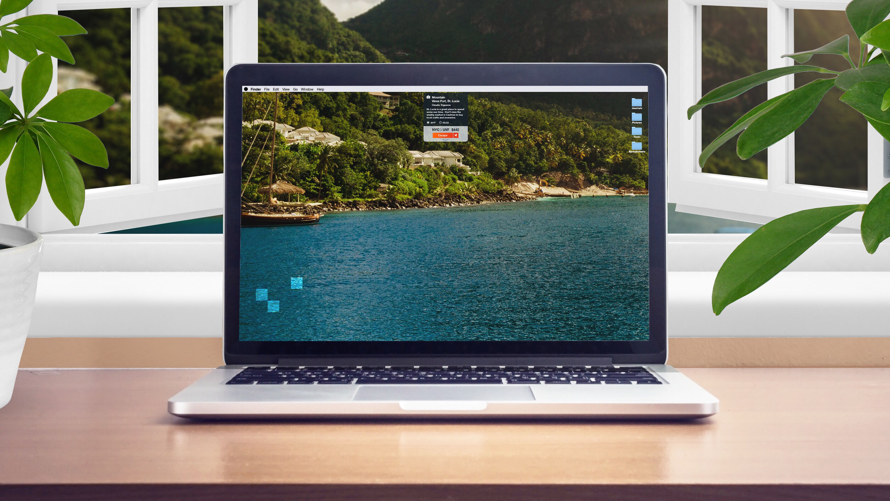 Kayak Desktop Escape app