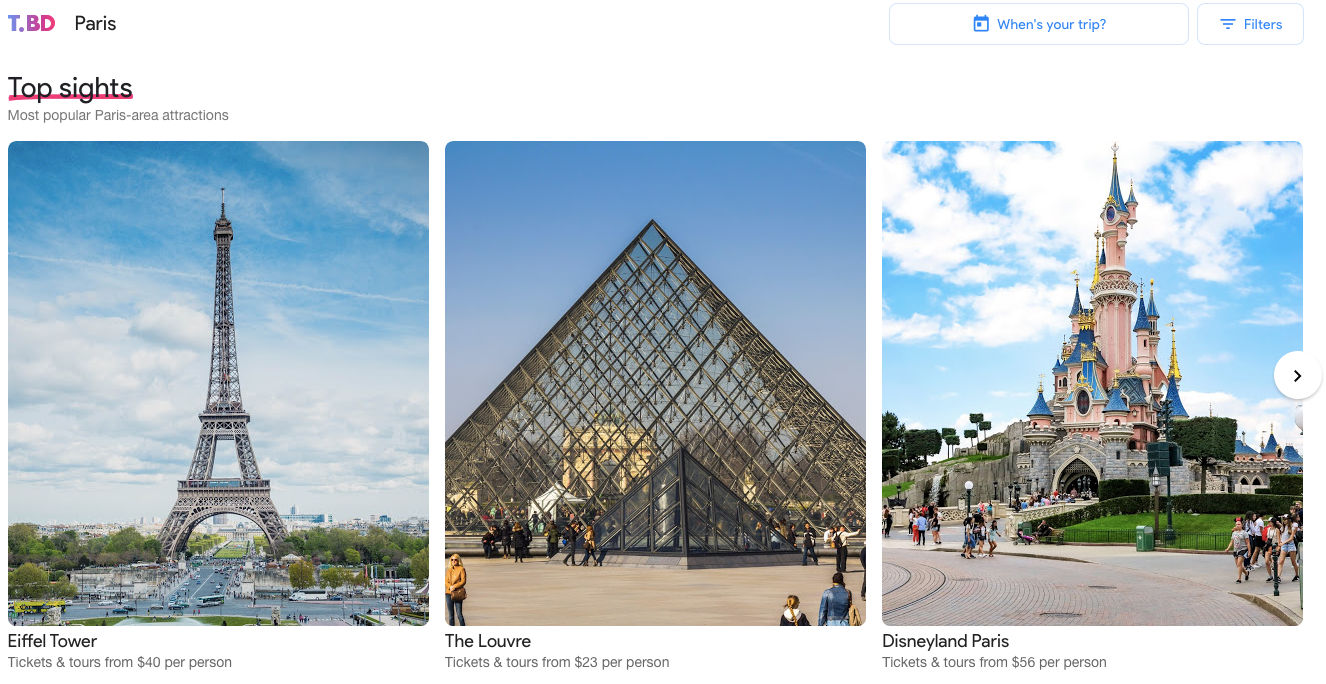 Google launches Touring Bird with 25,000 experiences in 20 cities