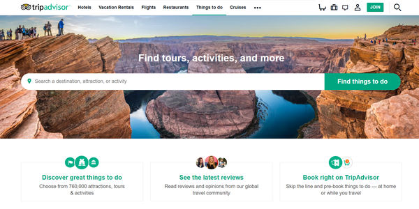 TripAdvisor Experiences TV campaign