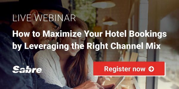 WEBINAR REPLAY! How to maximize hotel bookings by leveraging the right channel mix