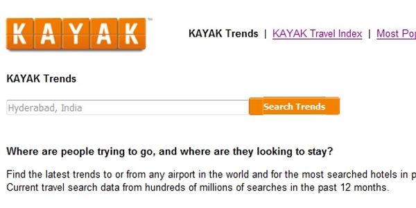 Kayak gets trendy - nothing to do with fashion