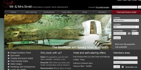 Mr and Mrs Smith says Sam I Am with self-built booking platform