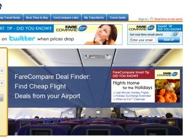 Maybe FareCompare will beat Bing-Farecast to Europe?