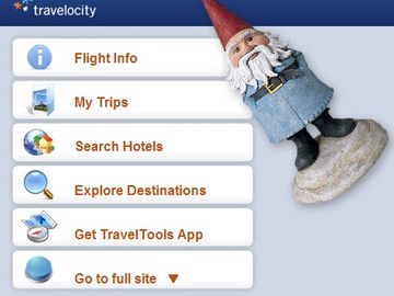 When my son surfs Travelocity for cruises on his iPod touch