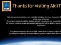 Aldi axes travel website after just 12 months