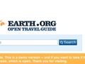 Earth.org stops spinning, says users did not listen