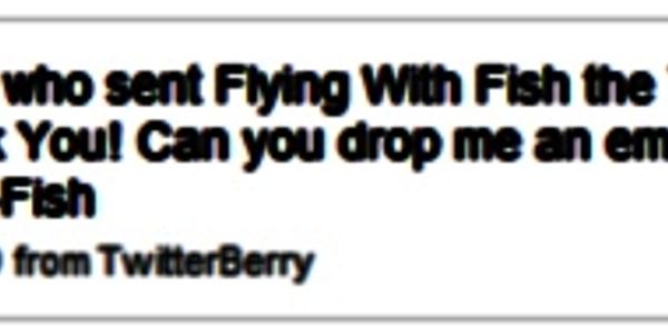 Did TSA ghost-write @FlyingWithFish tweet? Twitter coercion?