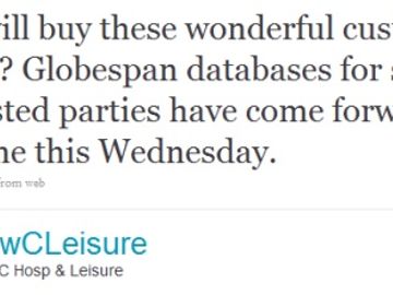 Is it right that PricewaterhouseCoopers can sell FlyGlobespan customer data?