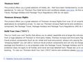 Thomson the ugly duckling over online consumer protection notice