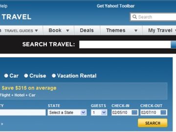 TripAdvisor, BookingBuddy get prime real estate on Yahoo Travel