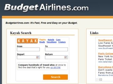 BudgetAirlines gets interim lift from Kayak