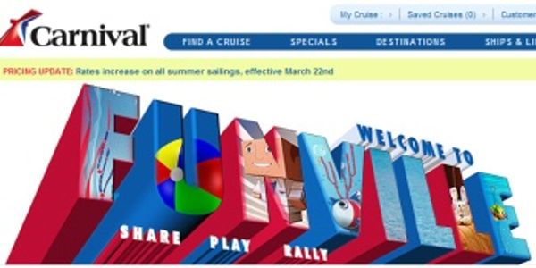 Carnival Cruises rewrites social media policy, frees the travel tweeters