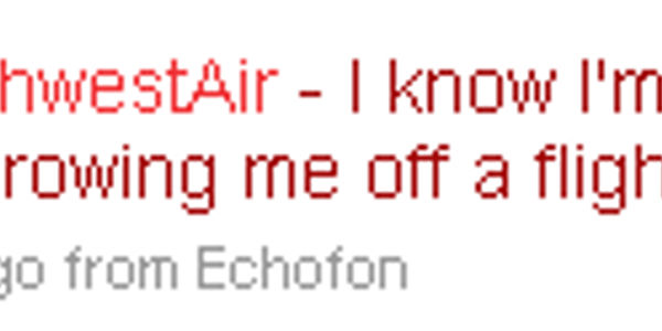 Silent Bob Strikes Back @SouthWestAir