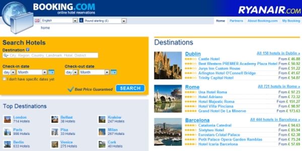 What is it about Ryanair and its white label partnerships?