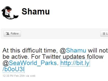 SeaWorld silences Shamu tweets, but keeps dialogue going