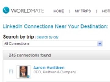 WorldMate battles TripIt for LinkedIn hearts and minds